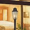 Nuvo Lawrence - 1 Light Post Top - Matte Black with Clear Seeded Glass 60/8134 - alternate 7